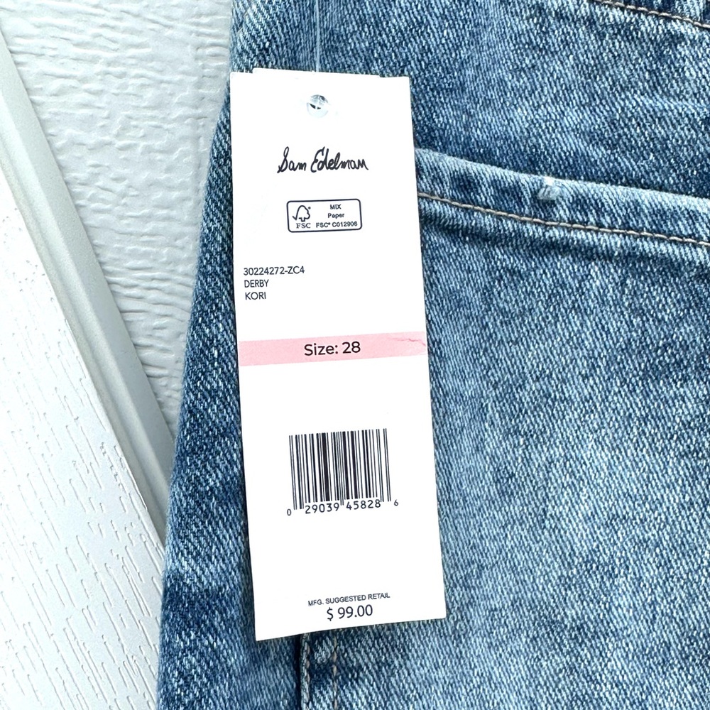 Sam Edelman Kori High Rise Denim Skirt - Picture 3 of 3